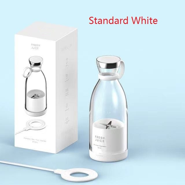 Liquidificador portátil, espremedor de 350ml, sem fio, recarregável, mini usb, copo, misturador de frutas, garrafa de viagem, extrator de smoothie