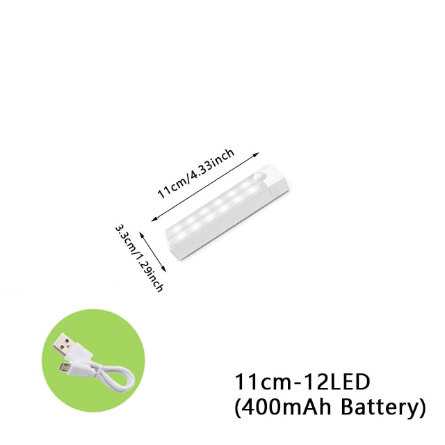 Luminária LED com Sensor de Movimento